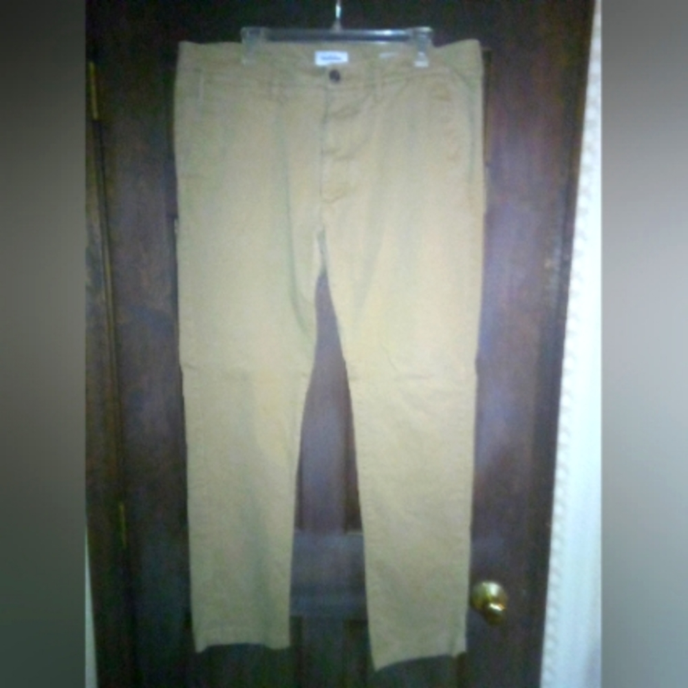 Men's dark beige dress pants